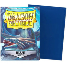DRAGON SHIELD FUNDAS BLUE MATTE 100