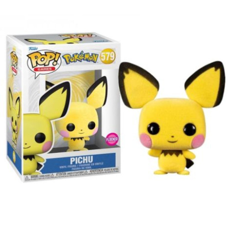 POP PICHU FLOCKED 579 POKEMON