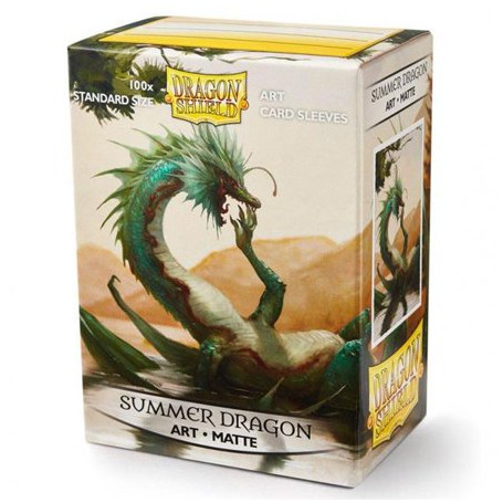 DRAGON SHIELD FUNDAS SUMMER DRAGON ART MATTE 100 STANDARD