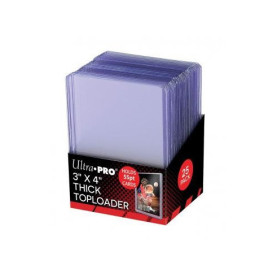 ULTRA PRO TOPLOADER CLEAR PREMIUM 3"X4"