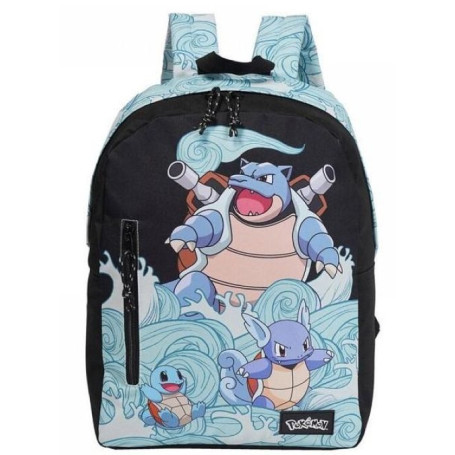 MOCHILA SQUIRTLE EVOLUCION POKEMON