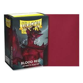 DRAGON SHIELD FUNDAS BLOOD RED MATTE 100