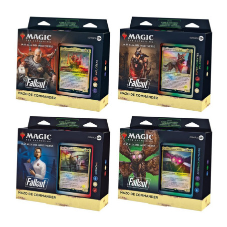 MTG MAZO COMMANDER FALLOUT INGLES