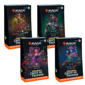 MTG MAZO COMMANDER FORAJIDOS DE CRUCE DE TRUENOS