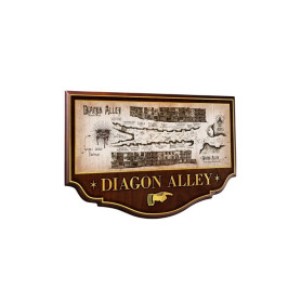 REPLICA PLACA CALLEJON DIAGON HARRY POTTER