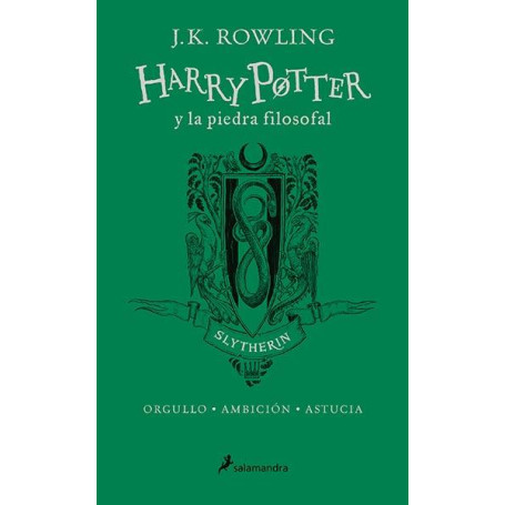 SALAMANDRA HARRY POTTER Y LA PIEDRA FILOSOFAL ED SLYTHERIN