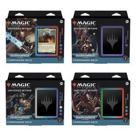 MTG MAZO COMMANDER WARHAMMER MAS ALLA DEL MULTIVERSO
