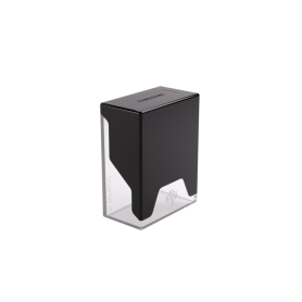 GAMEGENIC DECK BOX BASTION 50+ BLACK CLEAR