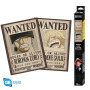 ONE PIECE SET 2 POSTER WANTED ZORO & SANJI