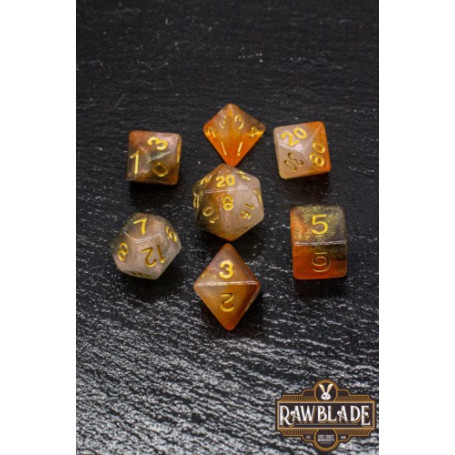 RAWBLADE SET DADOS NEBULA GALACTIC INFERNO