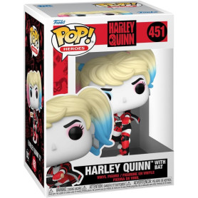 POP HARLEY QUINN WITH BAT 451 DC