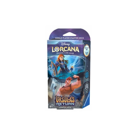LORCANA TCG MAZO DE INICIO (SAPHIRE & STEEL) (EN-4) URSULA'S RETURN