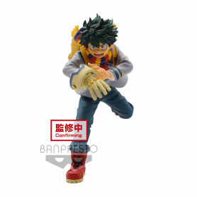 BANPRESTO FIGURA IZUKU MIDORIYA BRAVEGRAPH MY HERO ACADEMIA 14CM