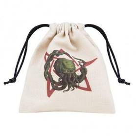 QW BOLSA DADOS CTHULHU BEIGE