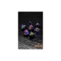 RAWBLADE SET DADOS ACRYLIC METALLIC RAINBOW